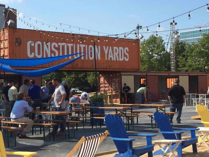 BPGS Construction Constitution Yards Beer Garden