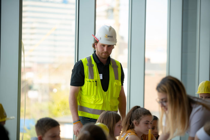 Take Your Daughters and Sons to Work Day BPGS Construction