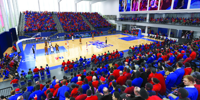 76ers fieldhouse interior rendering