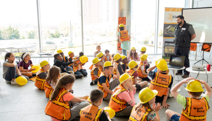 Take Your Daughters and Sons to Work Day BPGS Construction